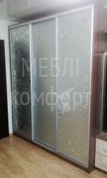 Шкафы купе с пескоструйным рисунком_фото_3